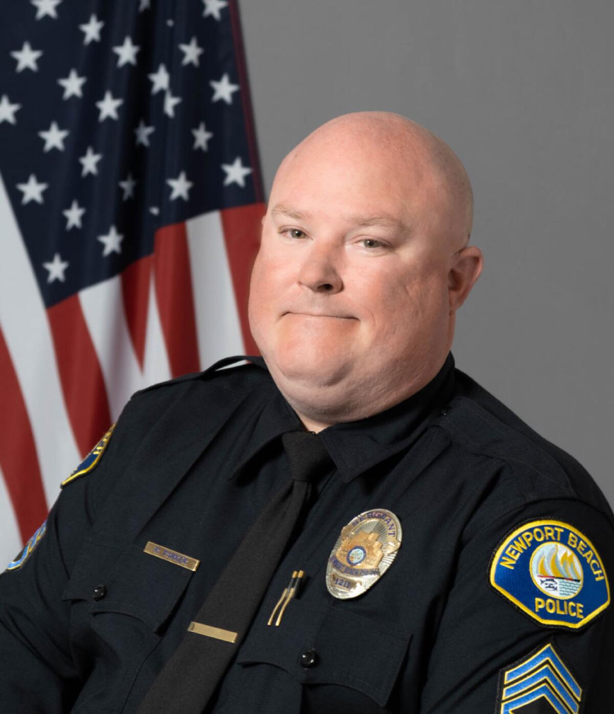 Newport Beach Police Department Sgt. Randy Parker Jr. passed away Oct. 25 of natural causes. 