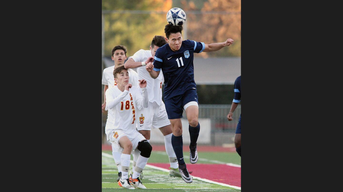 Photo Gallery: La Cañada vs. Crescenta Valley in non-league boys' soccer