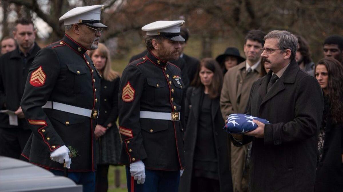 "Last Flag Flying" is based on a novel by the author of "The Last Detail." (WILSON WEBB / Amazon Studios / Lionsgate)