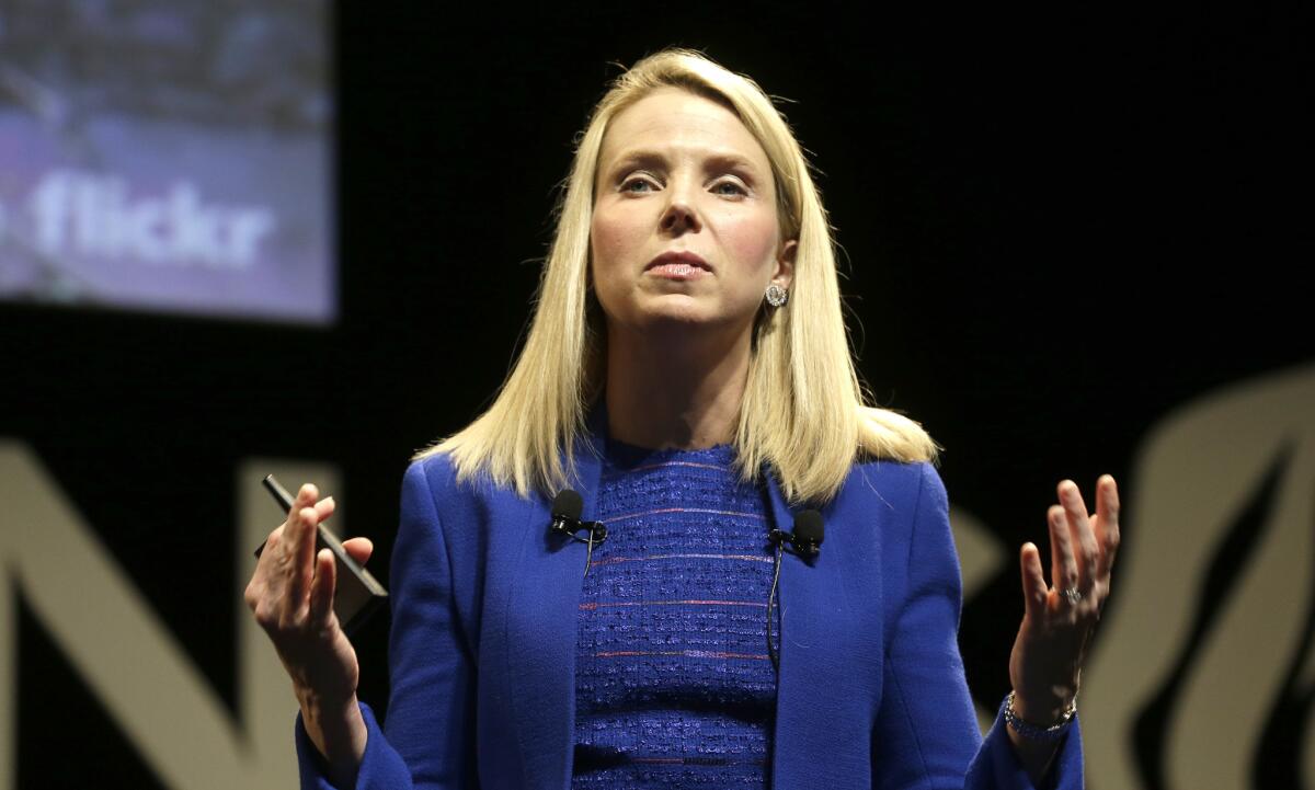 Marissa Mayer, CEO of Yahoo, attends the Cannes Lions 2014, 61st International Advertising Festival in Cannes, France.