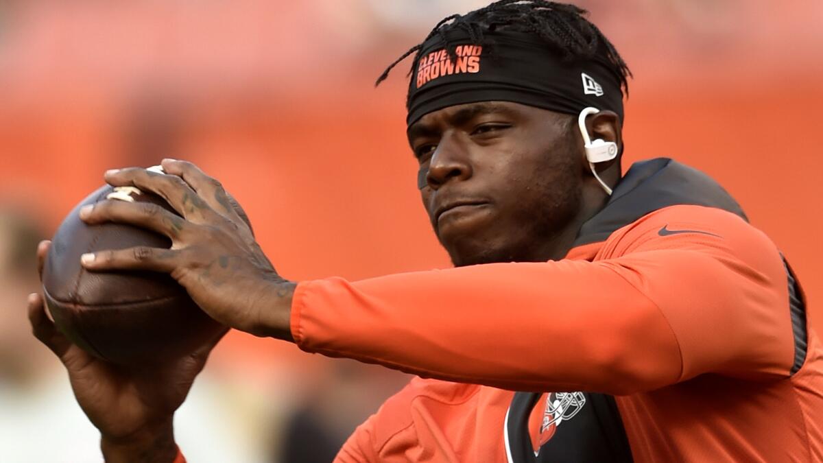 Browns receiver Josh Gordon could be eligible to play the last 5 games of the season.