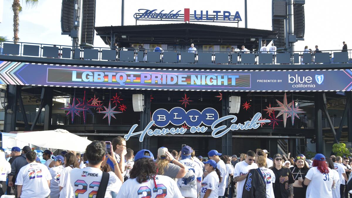 Dodgers to sport special pride caps, jerseys for 9th Annual LGBTQ+