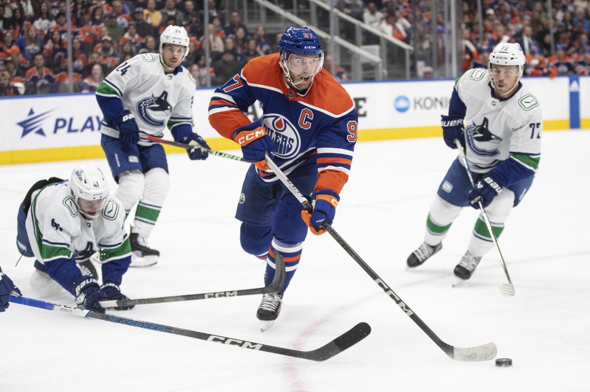 McDavid's drive to be NHL's best player starts off the ice - The San Diego  Union-Tribune