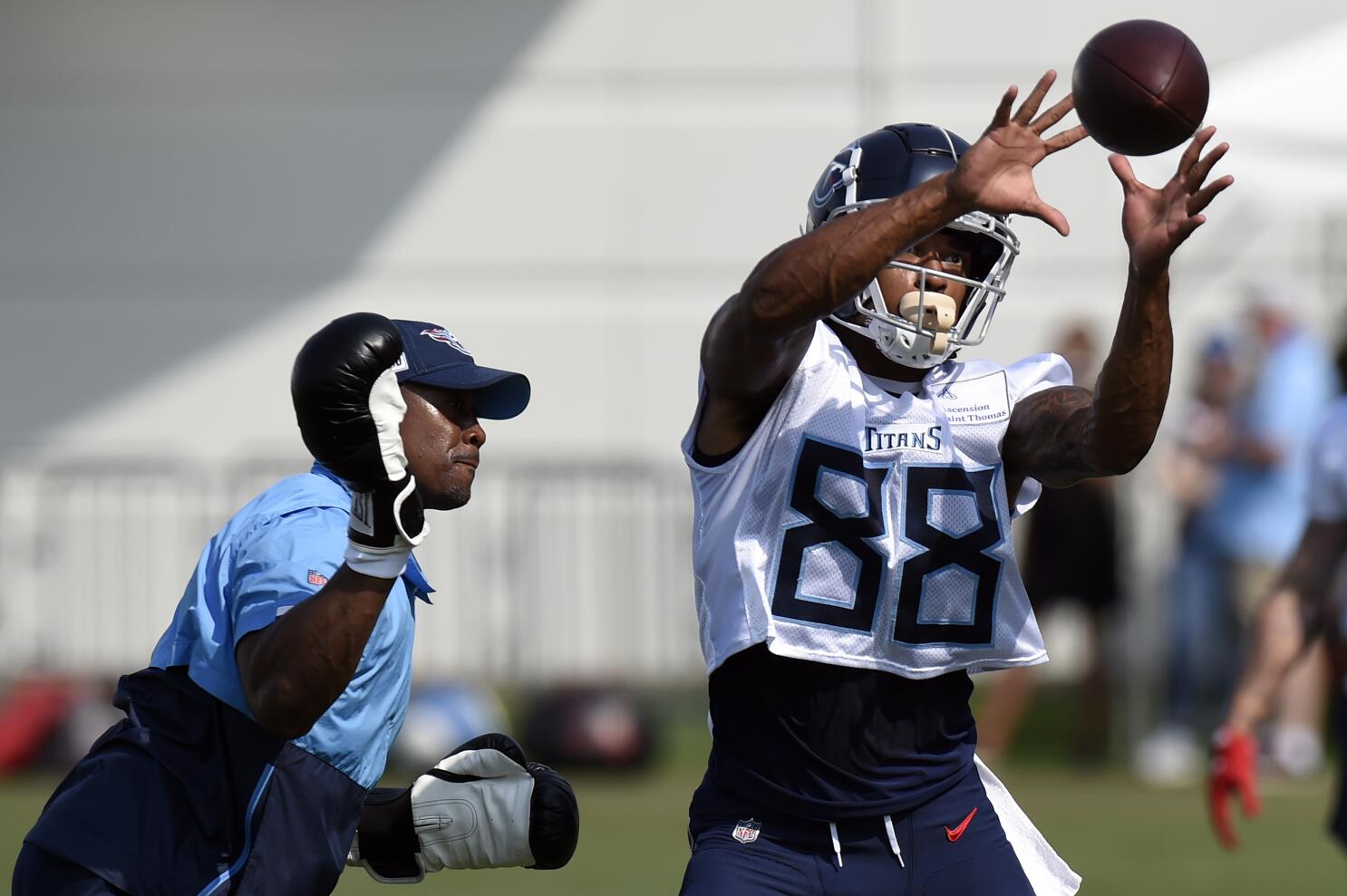 Journeyman wide receiver proving a good fit with Titans - The San Diego  Union-Tribune