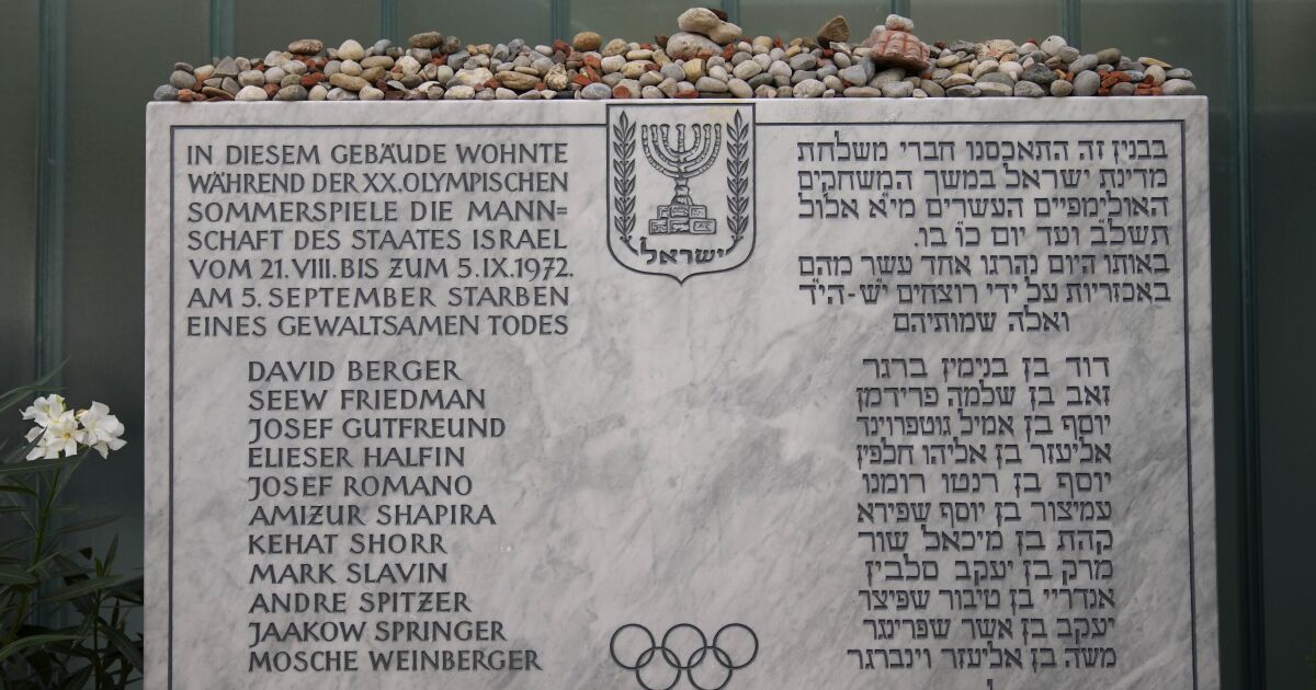 Deutschland willigt ein, Familien der bei den Olympischen Spielen 1972 Getöteten zu bezahlen