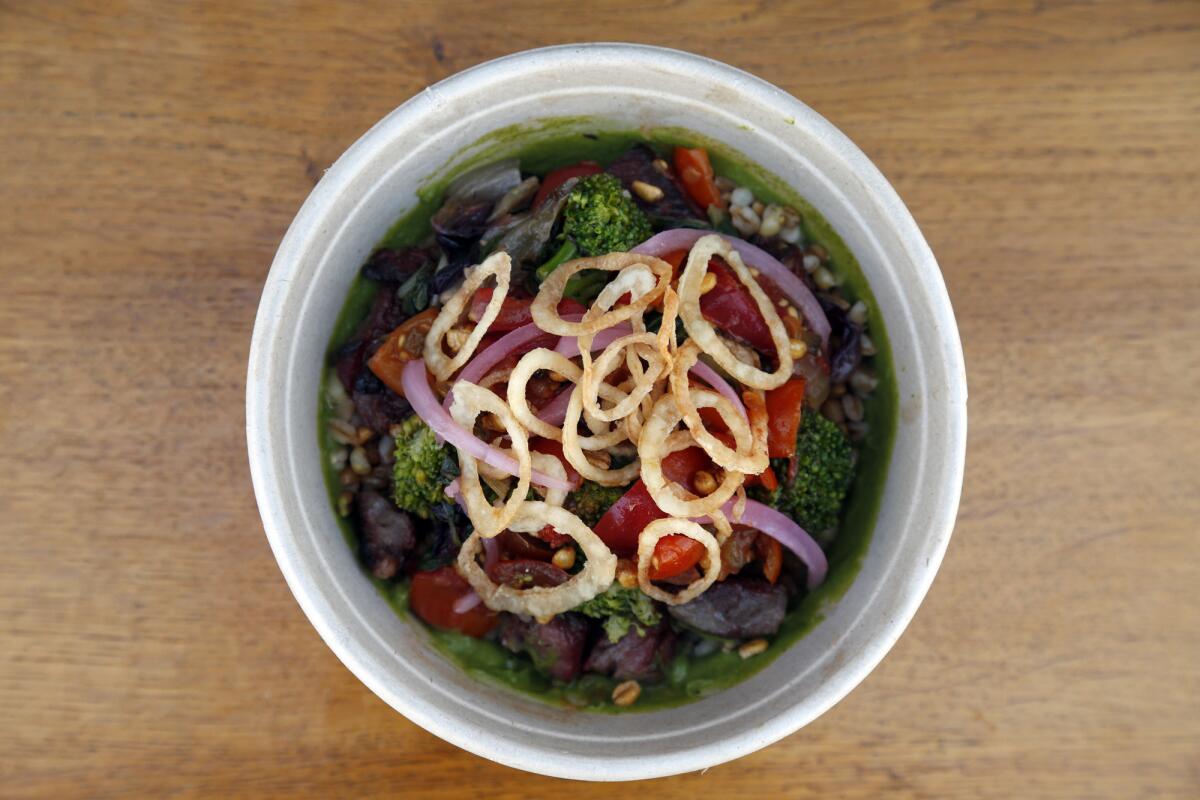 Robertson Short Rib Bowl from The Pico House food truck.