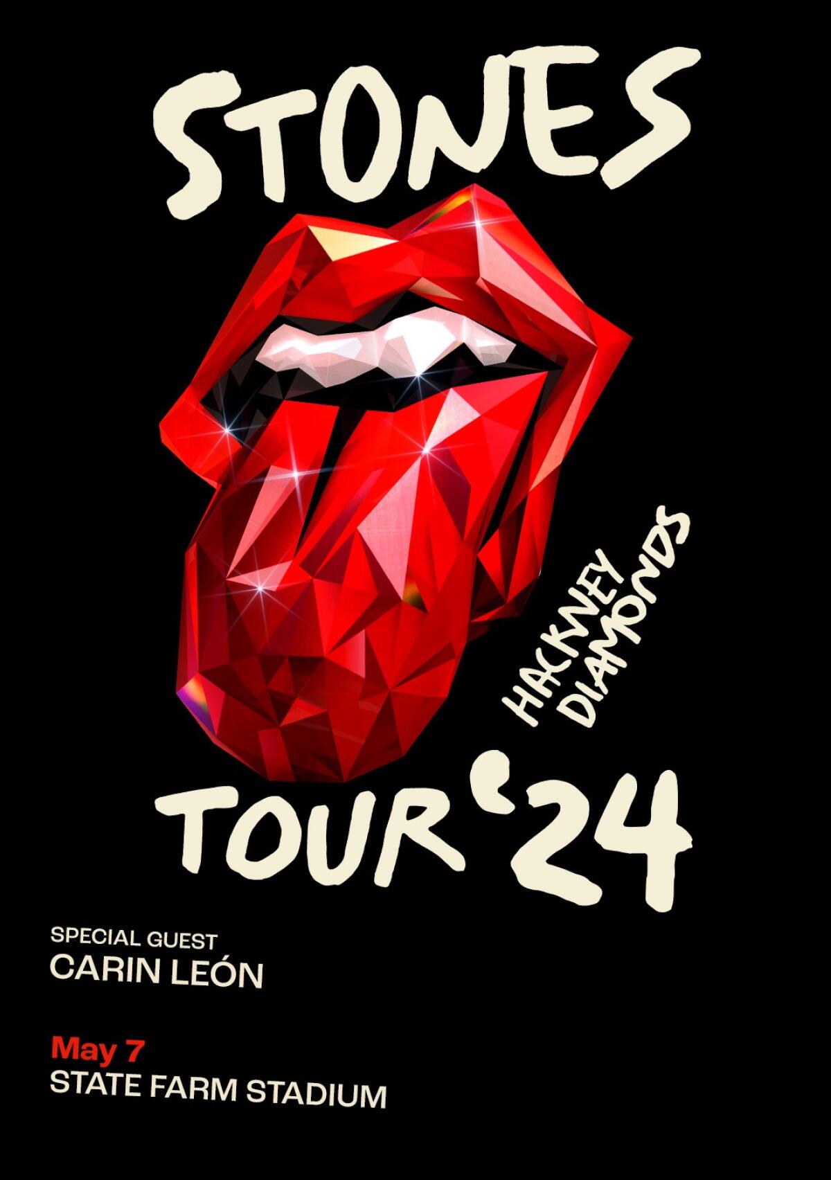 Carin León llegará al escenario de The Rolling Stones.