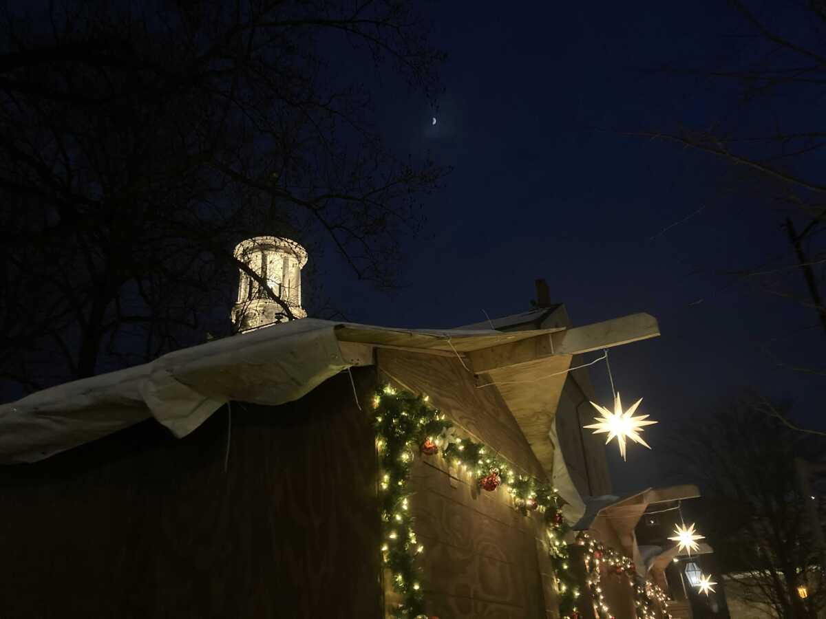 Moravian stars — symbols of the Christmas season — can be spotted all over Bethlehem, Pa.