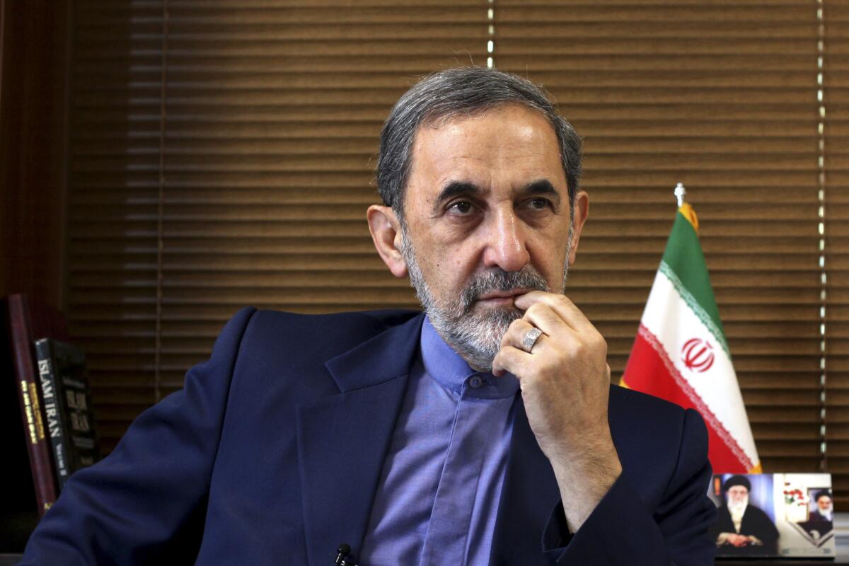 Ali Akbar Velayati, a senior adviser to Iran's supreme leader, tested positive for the virus.