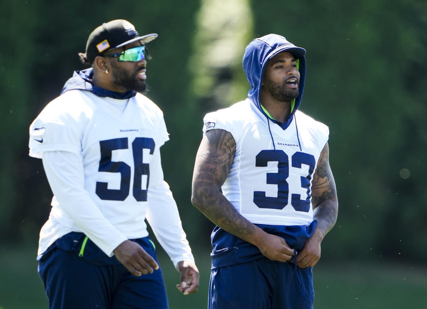 Injury Update: Seahawks Jordyn Brooks ruled out for rest of Week 17 - Field  Gulls