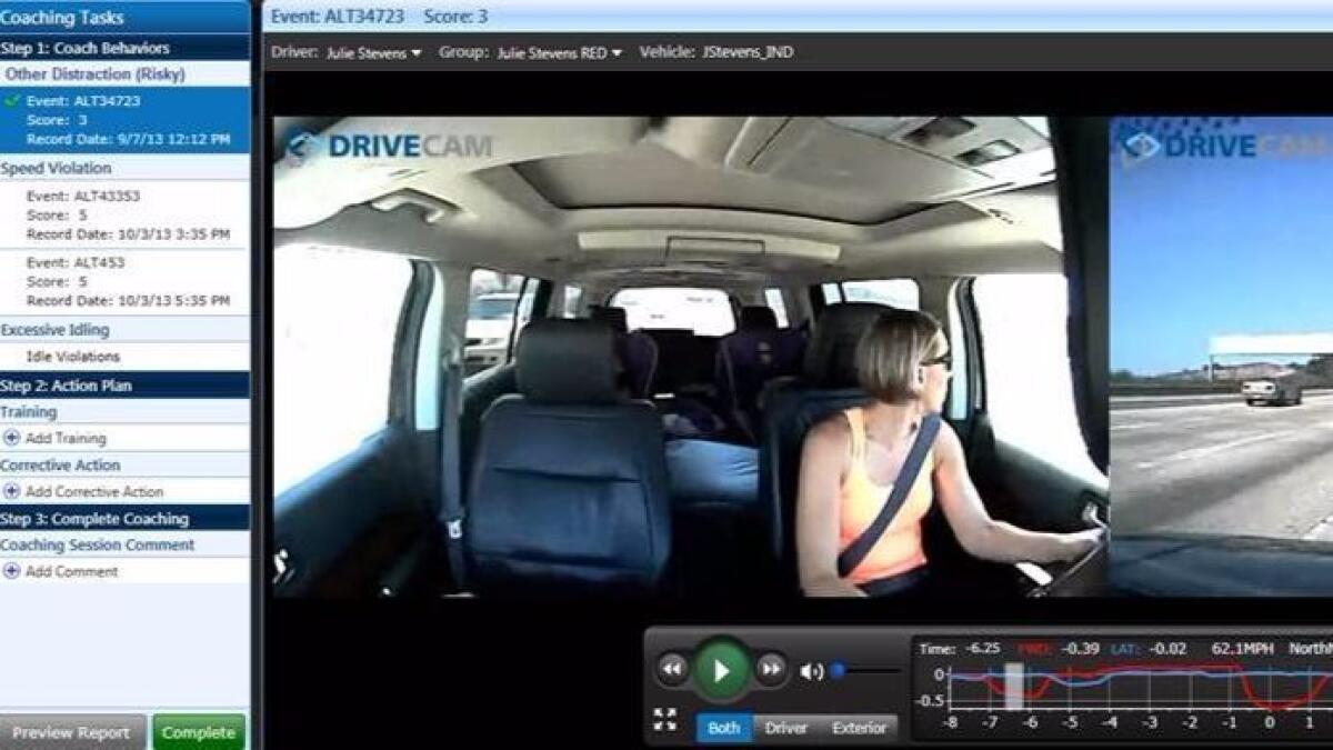 Lytx DriveCam: Intelligent dash cam technology