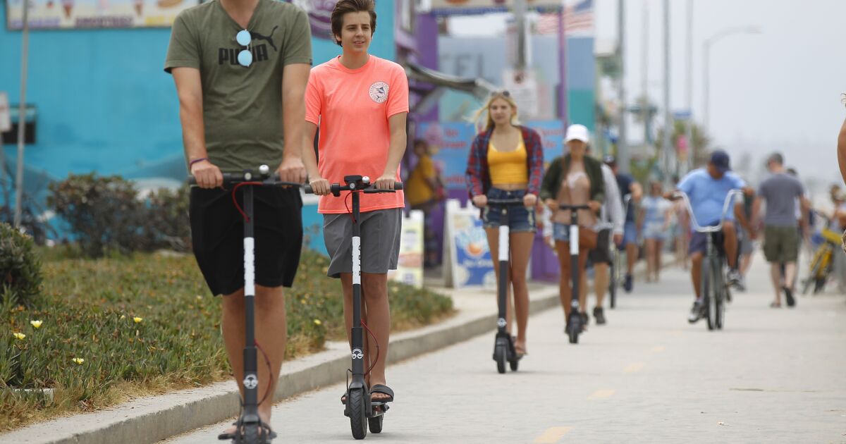 Scooter operators say strict rules, rampant theft threaten business — a key part of San Diego’s climate plan