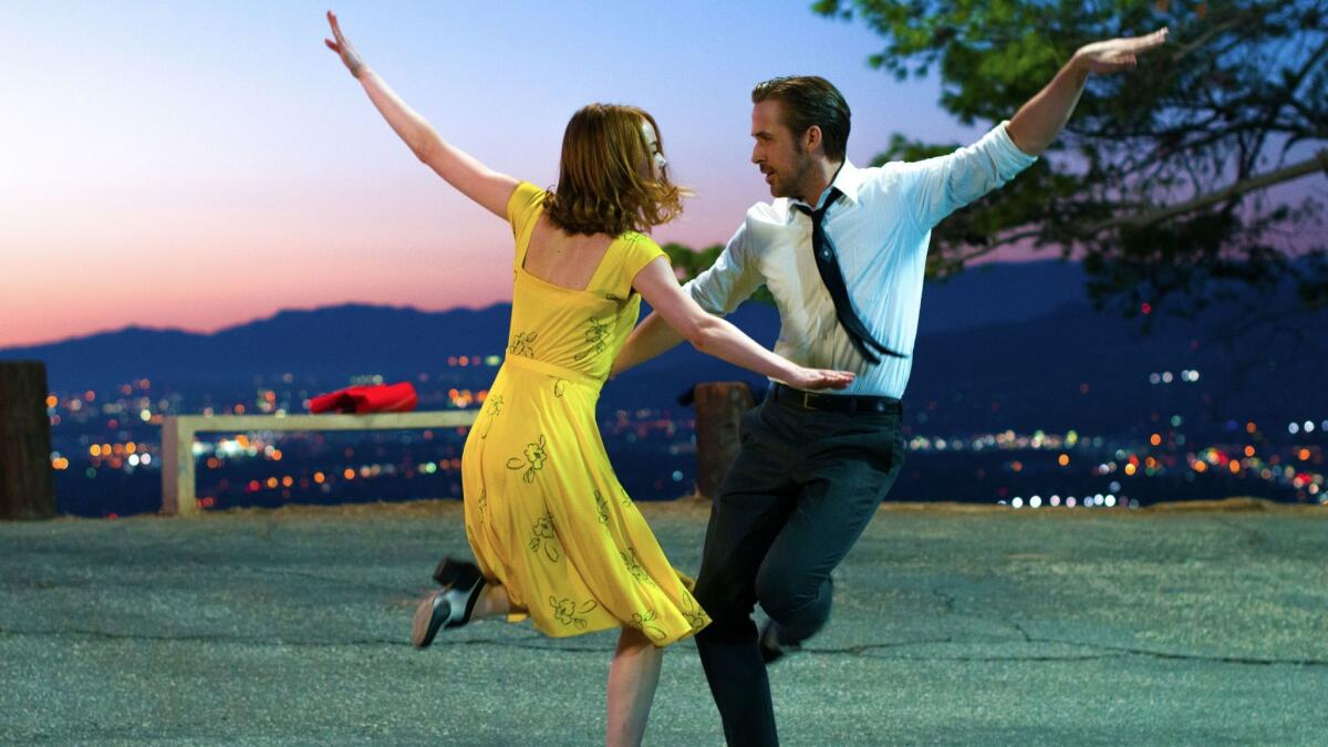 La La Land,' with Ryan Gosling and Emma Stone, breathes new life into the  movie musical - Los Angeles Times