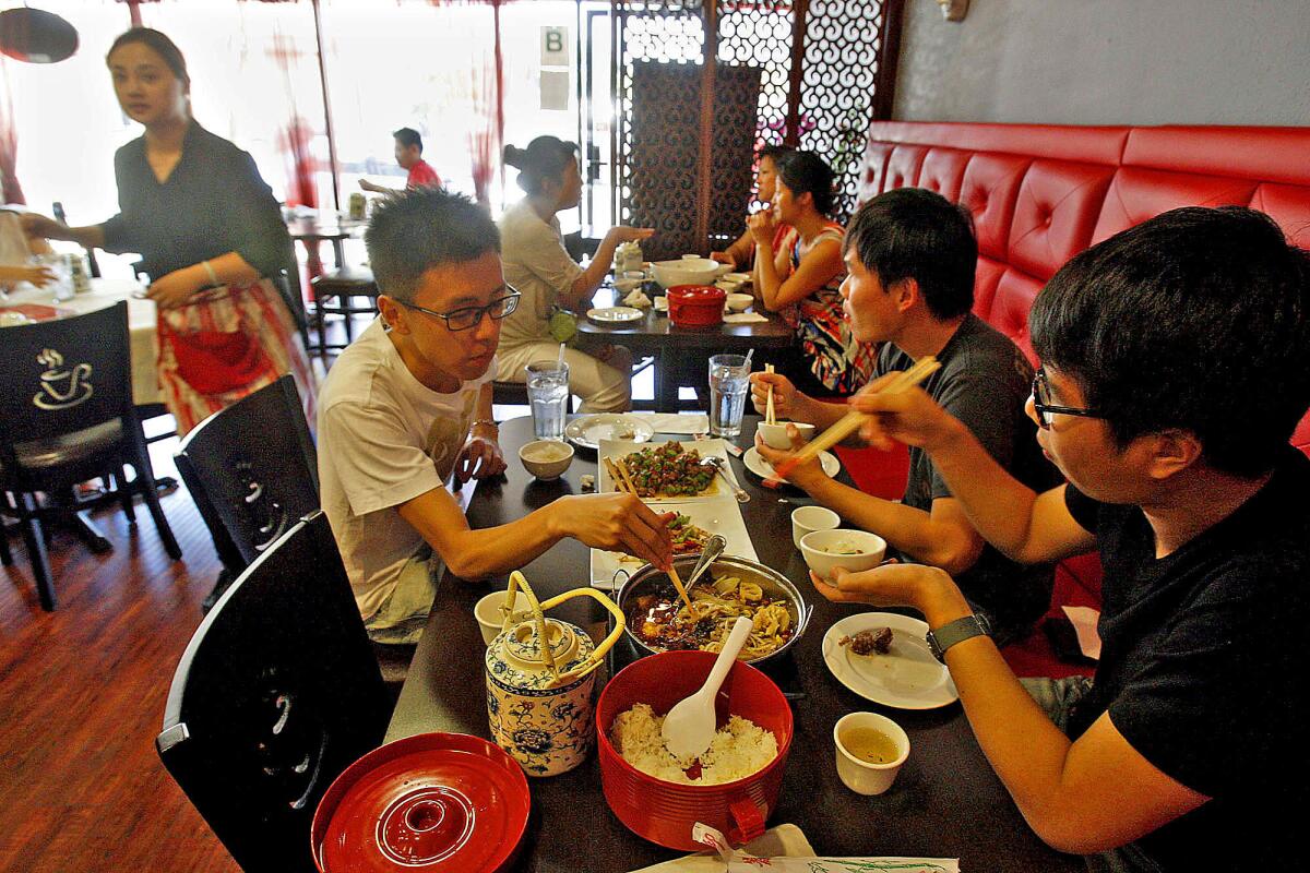 This Sichuan restaurant on Valley Boulevard in Alhambra has waits of up to two hours on most nights.