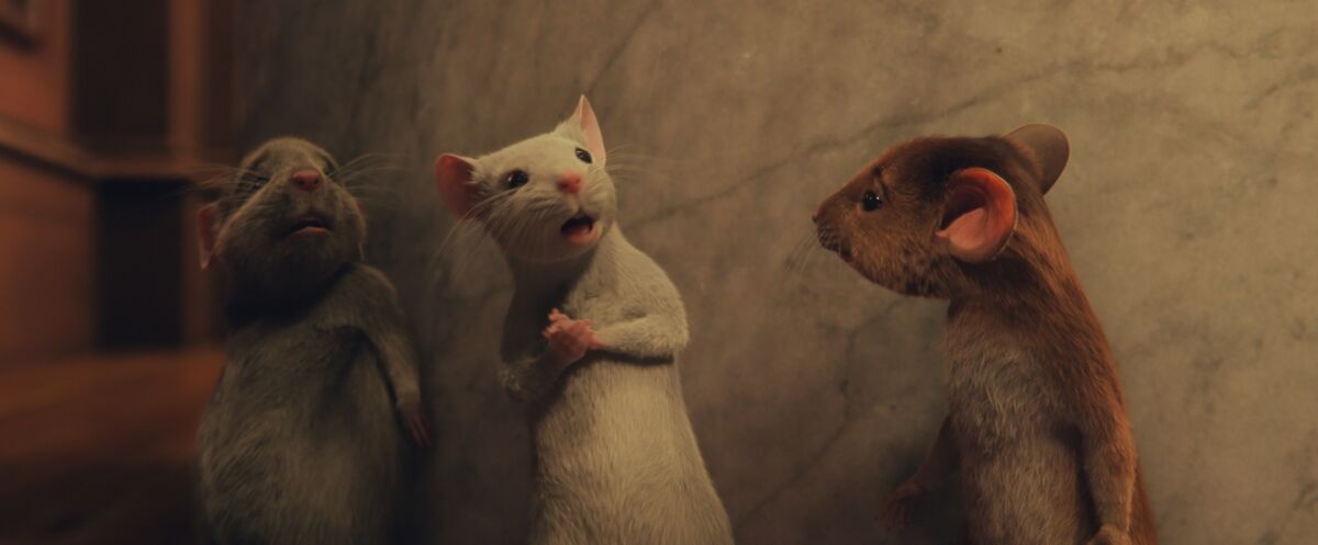 Children are transformed into mice in "The Witches."