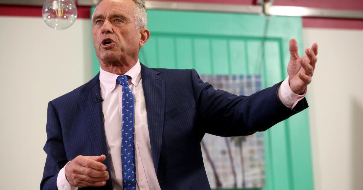 RFK Jr. speaks candidly about his gravelly voice: ‘If I could sound better, I would’