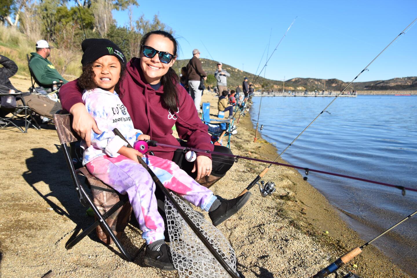 About 400 kids enjoy a day at Lake Poway for fishing derby - Pomerado News