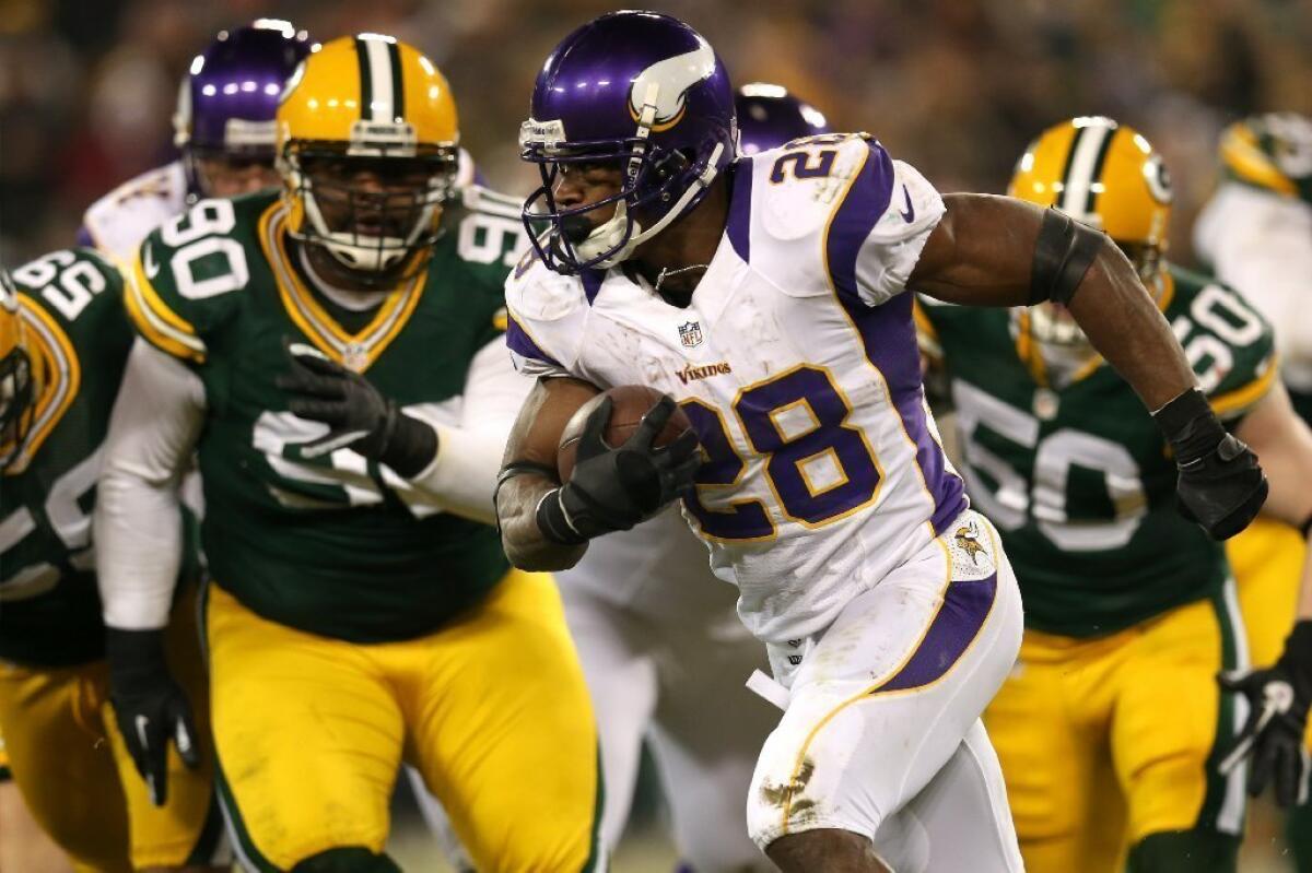 Adrian Peterson had surgery for a sports hernia Thursday.