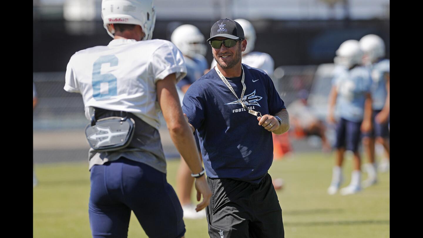 Photo Gallery: Corona del Mar High football practice