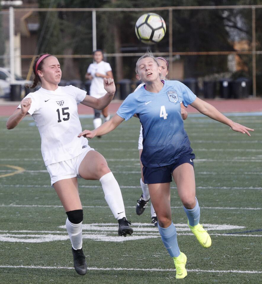 Photo Gallery: Crescenta Valley vs. Flintridge Sacred Heart Academy girls' soccer