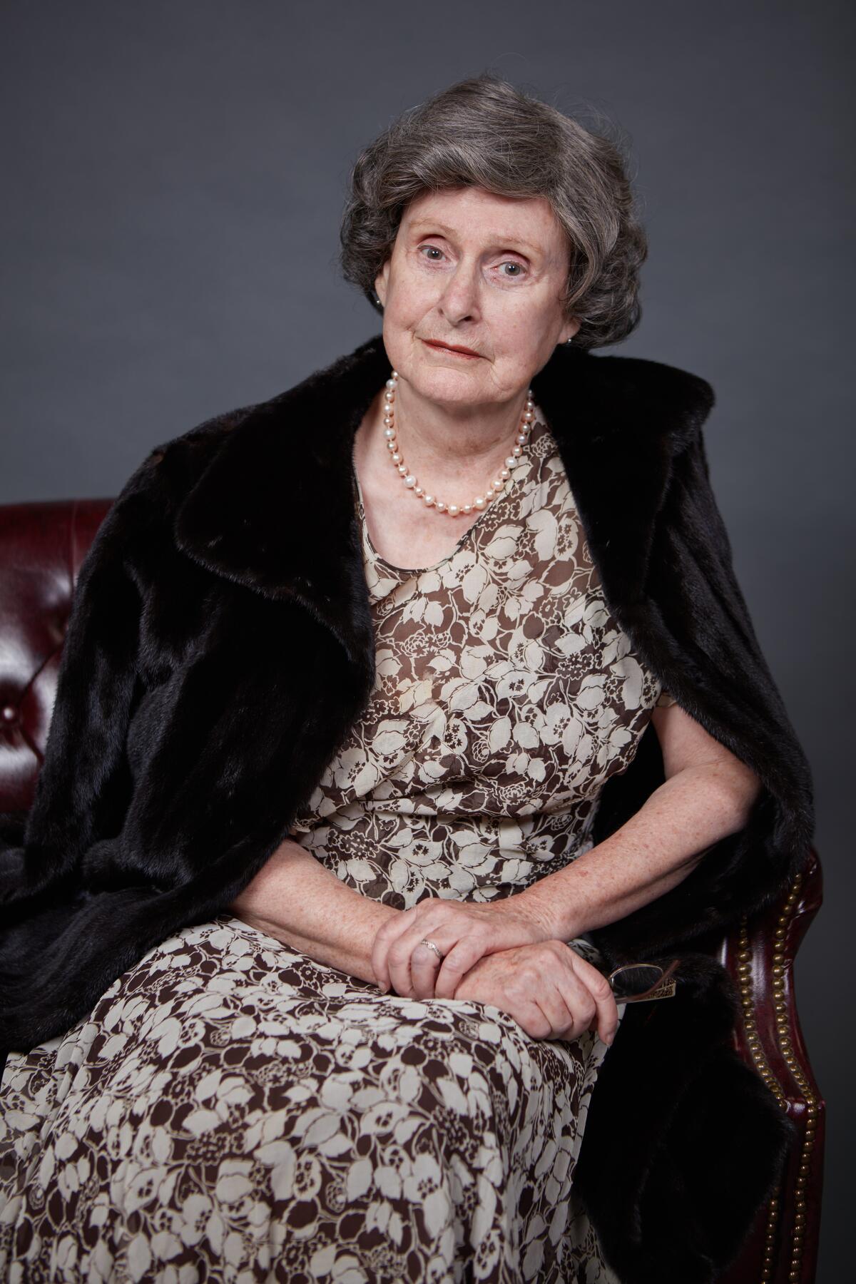 Kandis Chappell as Eleanor Roosevelt in North Coast Repertory Theatre's "Eleanor."