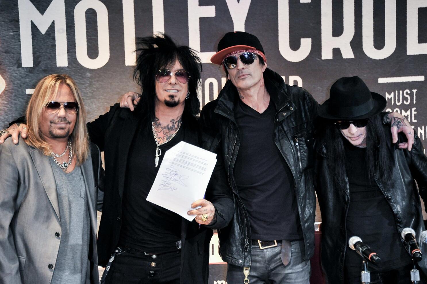 Mötley Crüe to reunite, four years after final 'farewell' show, for tour  with Def Leppard, Poison, Joan Jett - The San Diego Union-Tribune