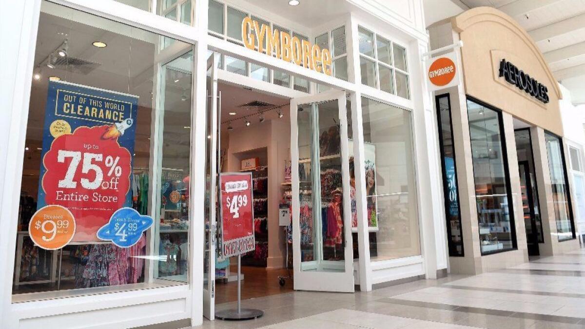 This Gymboree store in Manhattan Beach is not one of the approximately 350 that are set to shut down.