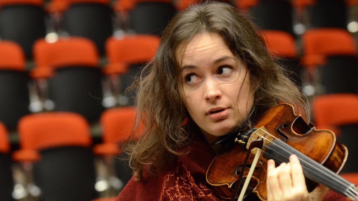 Spectacular violinist Patricia Kopatchinskaja will make her Southern California debut as music director of the Ojai festival.