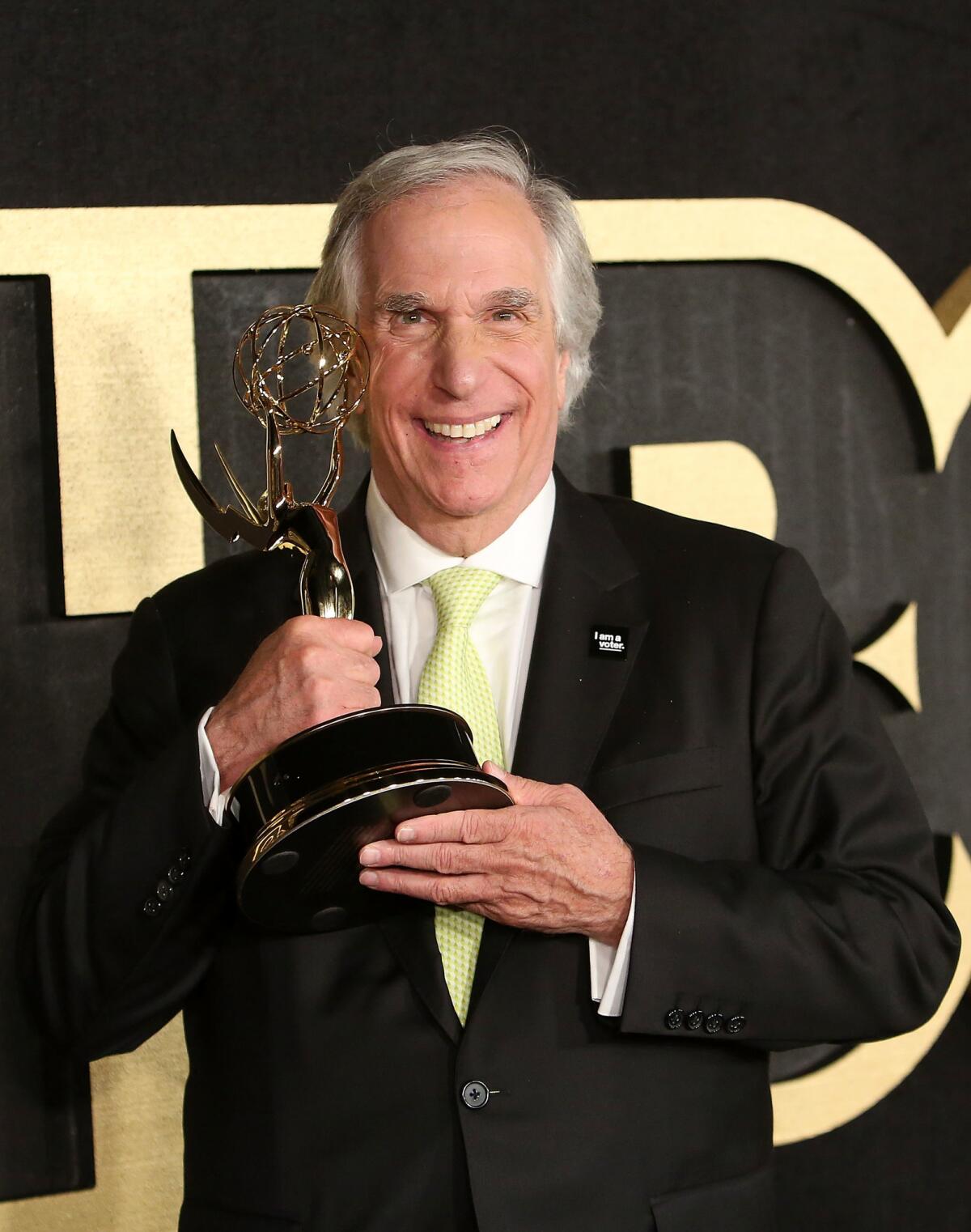 Henry Winkler attends HBO's post-Emmy Awards reception at the Pacific Design Center.