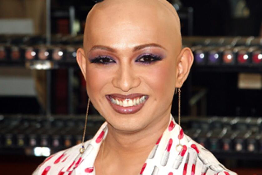 JAUNTY: RuPaul is two-thirds through the run of Drag Race on Logo, but previous episodes are on the website. The show's contestant Ongina is pictured.