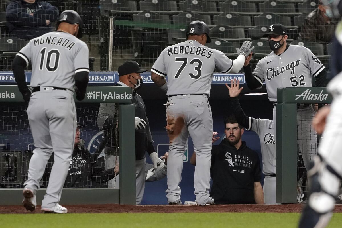 Mercedes gets 3 more hits, White Sox blank Mariners 6-0 - The San Diego  Union-Tribune