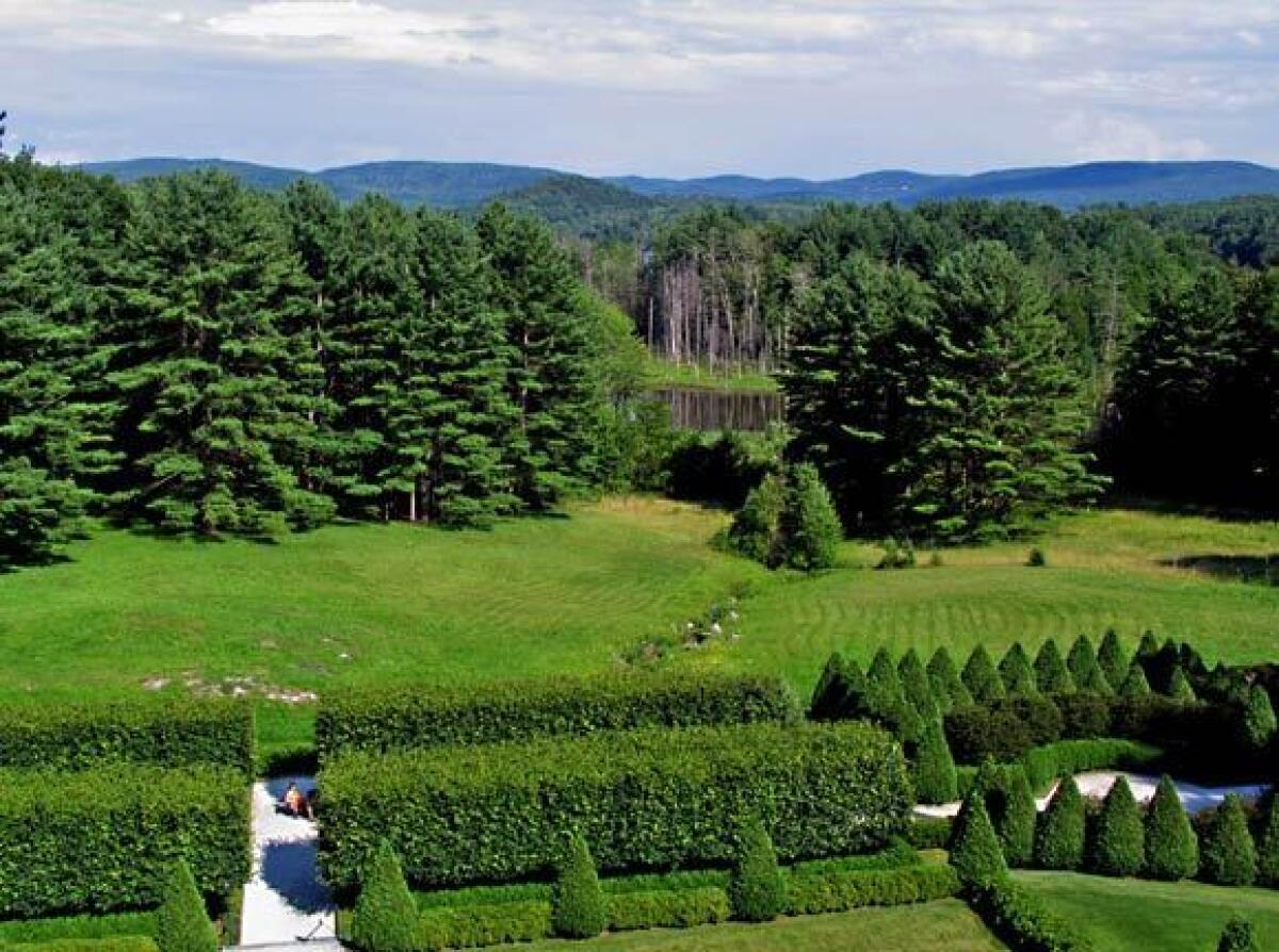 Wharton patterned parts of the Mount's extensive gardens on the landscapes of landmark Italian villas that she had toured and written about.