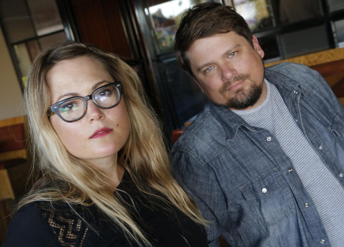 The Watkins Family Hour is a musical collective fronted by siblings Sara and Sean Watkins, above, and including Fiona Apple, Benmont Tench, Don Heffington and Sebastian Steinberg.