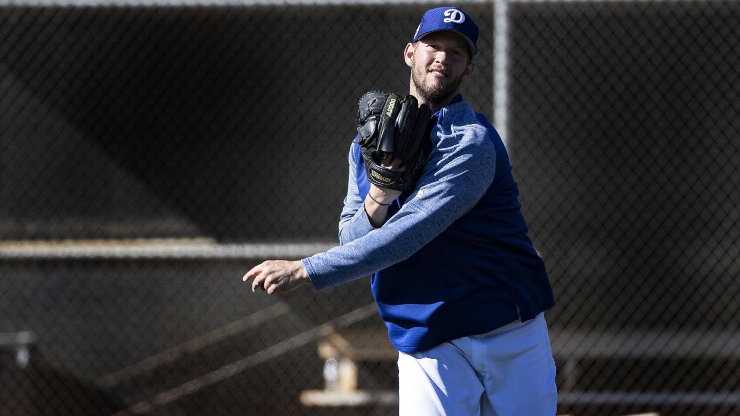 Clayton Kershaw ready to pitch in Game 2 against Brewers - Los Angeles Times