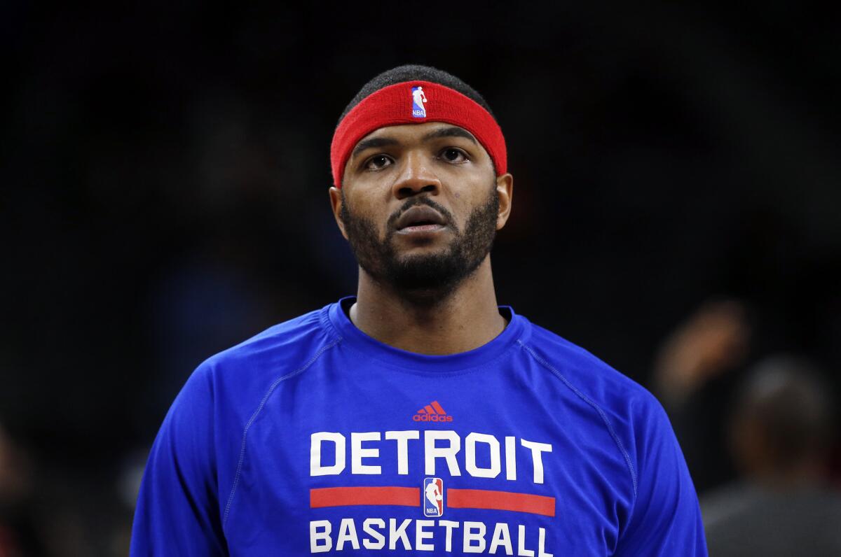 Forward Josh Smith was waived by Detroit on Monday.