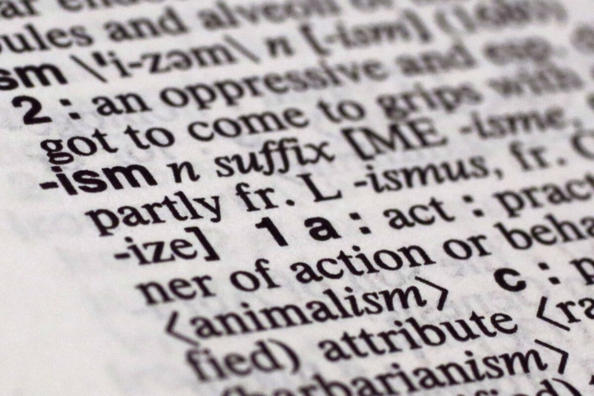 The suffix "ism" is Merriam-Webster's word of the year for 2015.