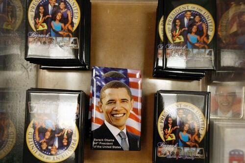 Obama art magnets