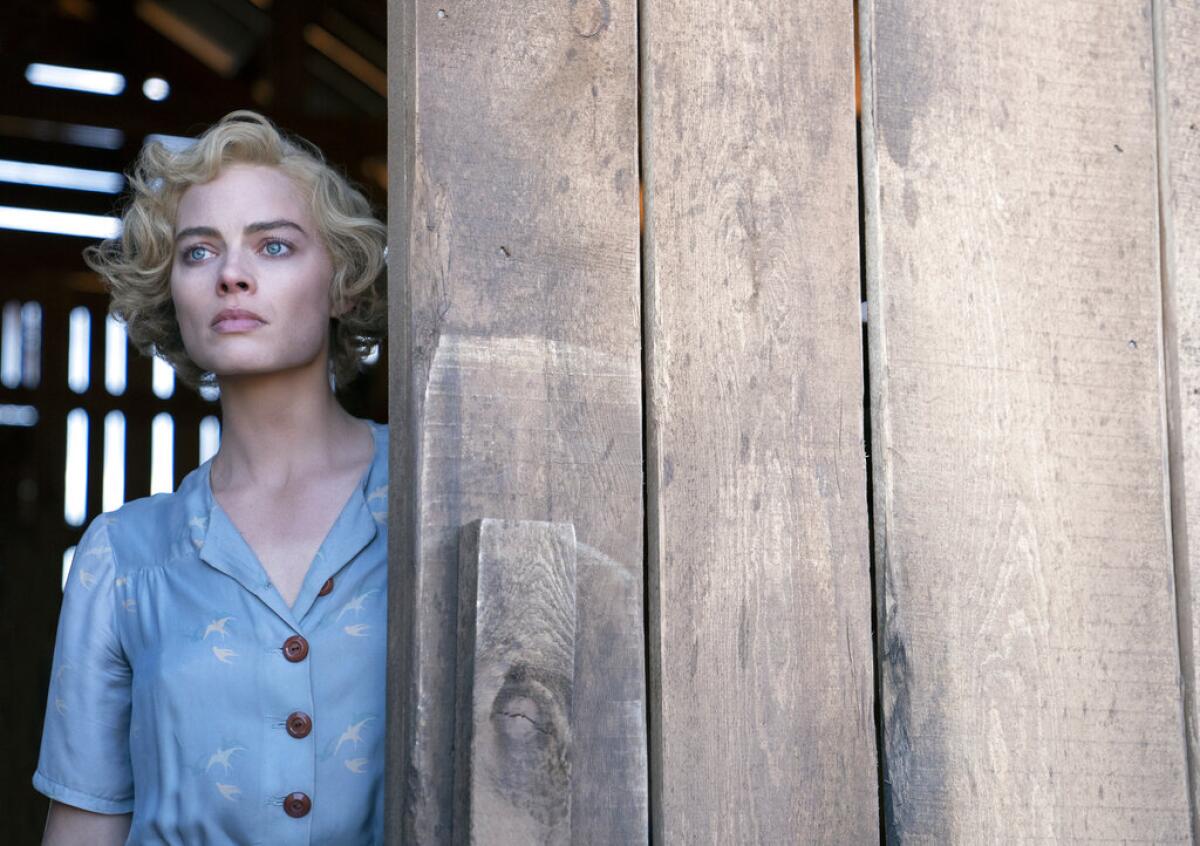 Margot Robbie en una escena de "Dreamland" en una imagen proporcionada por Paramount Pictures.