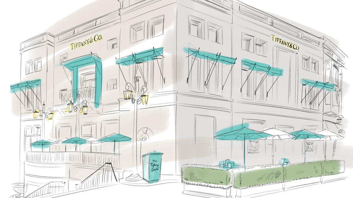 Tiffany & Co. is opening a Blue Box Cafe in Orange County - Los Angeles  Times