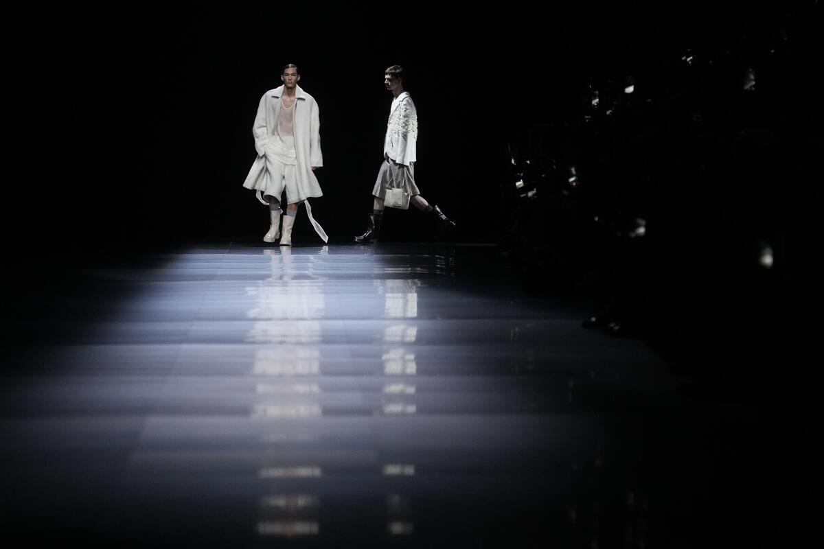 LIVE JIMIN & JHOPE at DIOR Fashion Show 2023 in Paris  BTS Dior Menswear  FALL Winter fashion show 