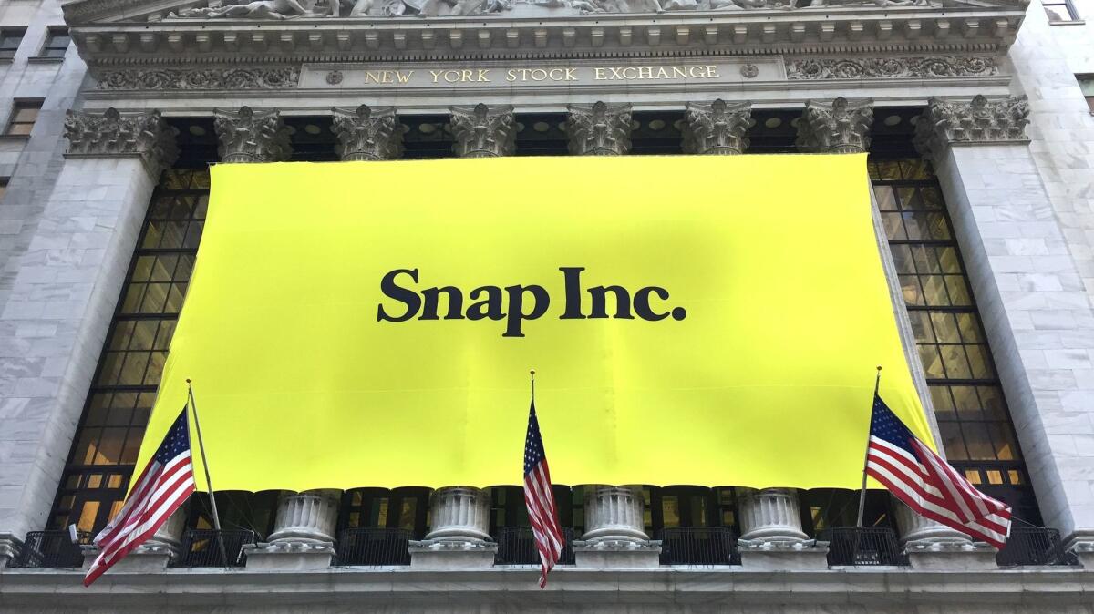 Snap has had difficulty generating enough user growth to satisfy investors.