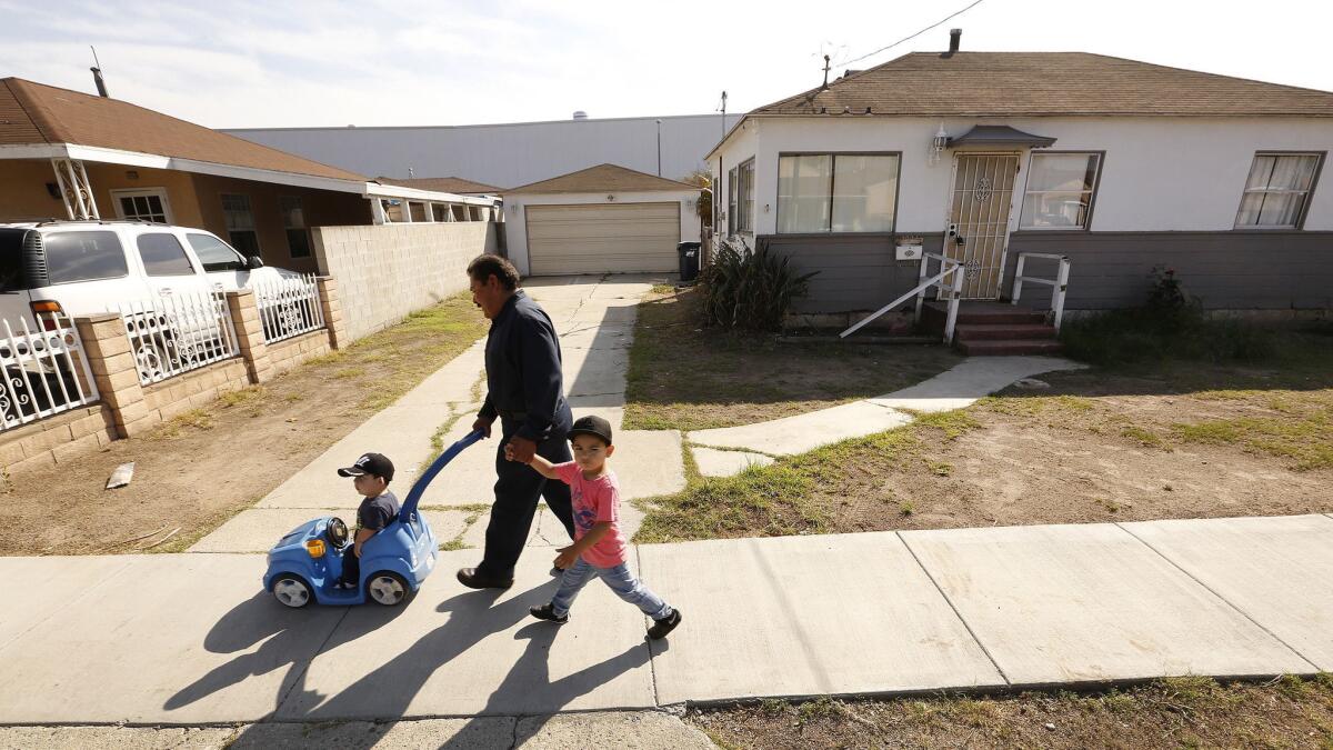 The garage of a nondescript house on West 119th Place in Hawthorne will conceal the entrance to an access shaft to Boring Co.'s test tunnel 40 feet below, according to company plans.