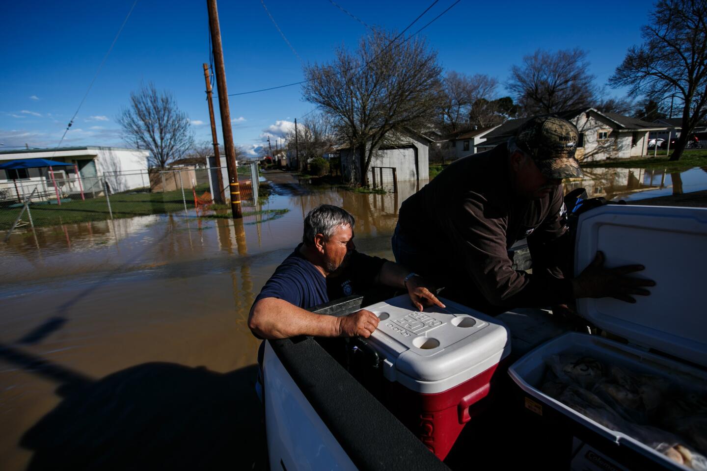 Flooding in Maxwell