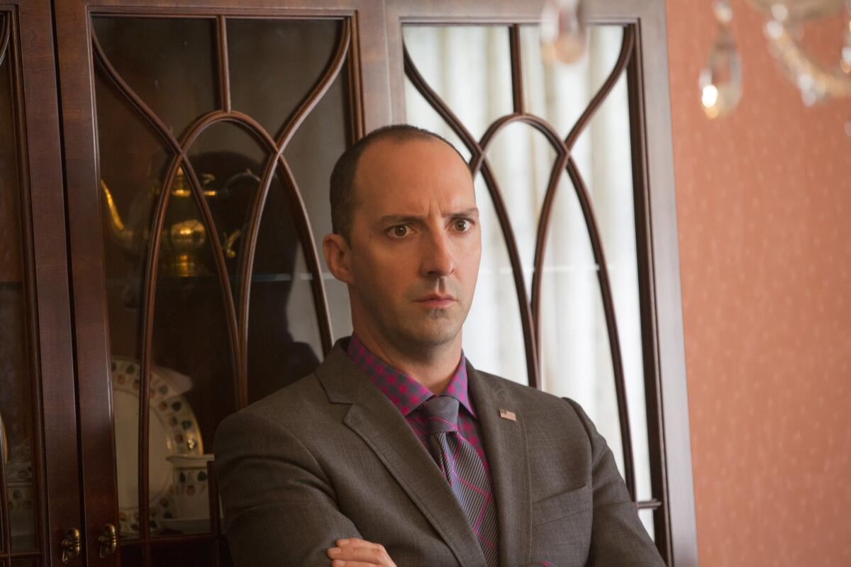 Tony Hale was nominated for an Emmy Award on Thursday for supporting actor in a comedy series for his role on HBO's "Veep."