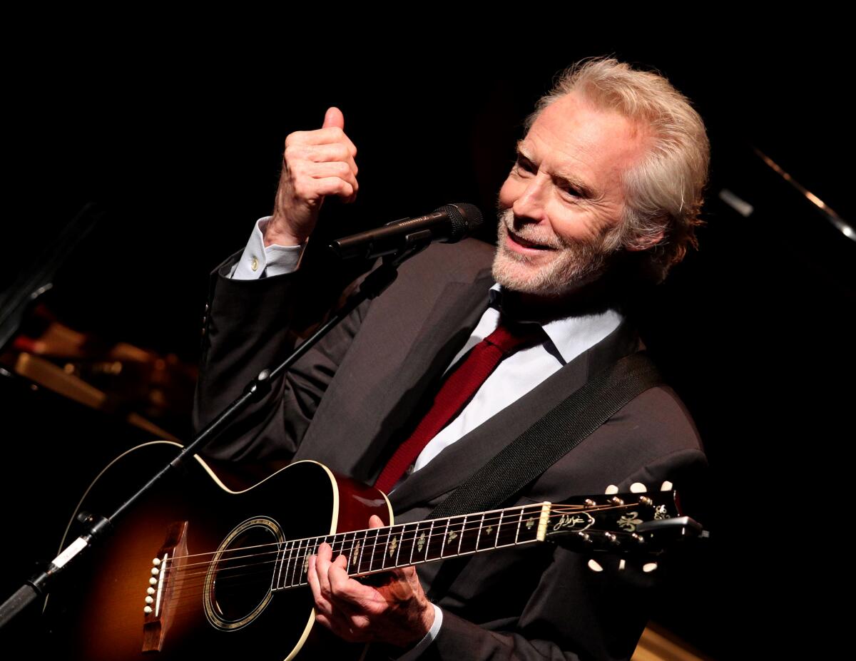 Recording artist J.D. Souther performs in Los Angeles