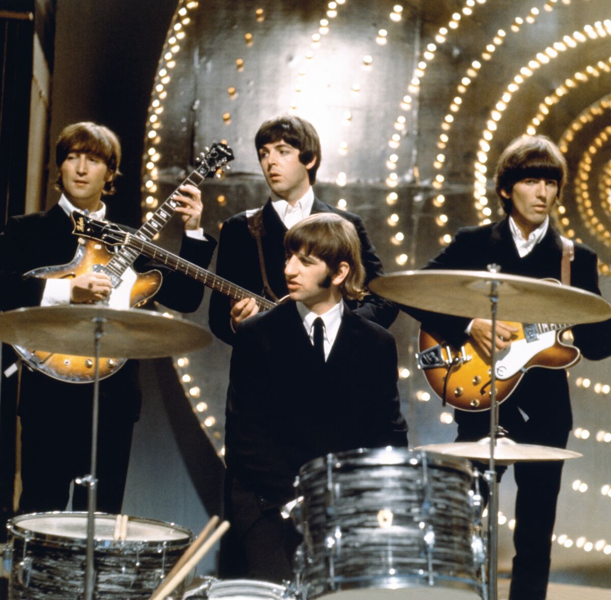 A four-piece rock band in the 1960s
