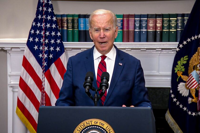 WASHINGTON, D.C., Declaring that "dark money erodes public trust," President Biden called on Congress to support an election transparency bill now before the Senate that would require super PACs and other groups spending money in elections to disclose donors who give at least $10,000 during an election cycle. (The White House)