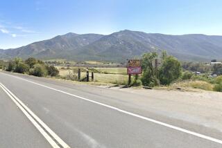 Google street view of Highway 94 and Cochera in eastern San Diego County.