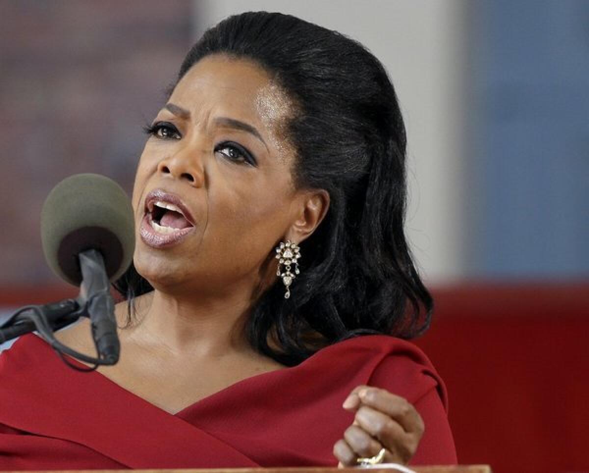 Recognize this person? A new study explores the link between early-onset dementia and the ability to recognize and name famous faces, such as Oprah Winfrey's.