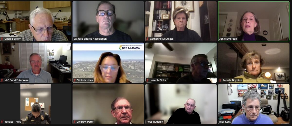 The La Jolla Shores Association holds its Nov. 9 meeting online.